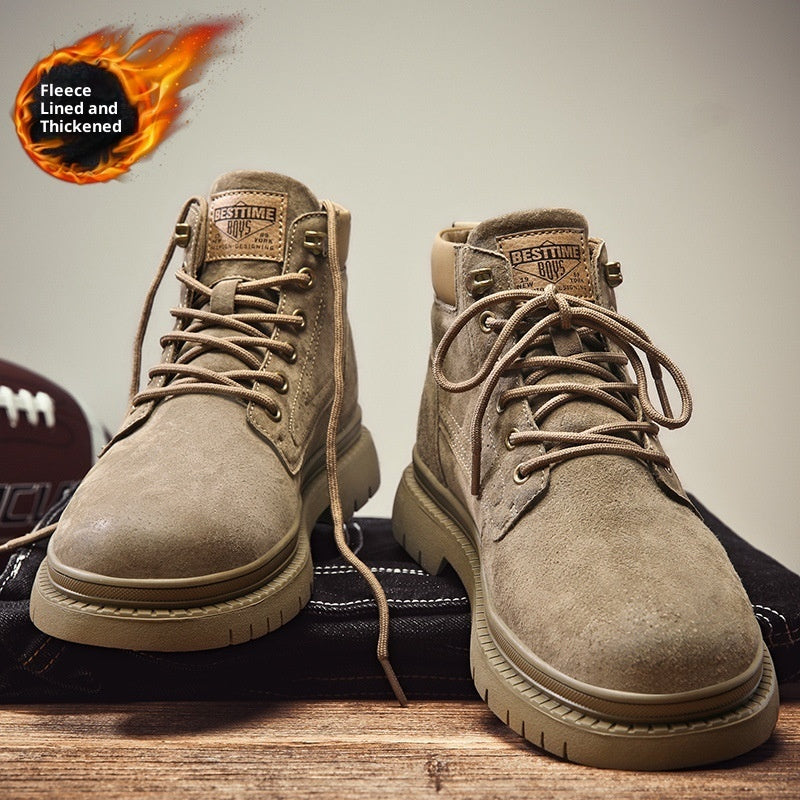 Spring, Summer And Winter Big British Style Men's Shoes Retro