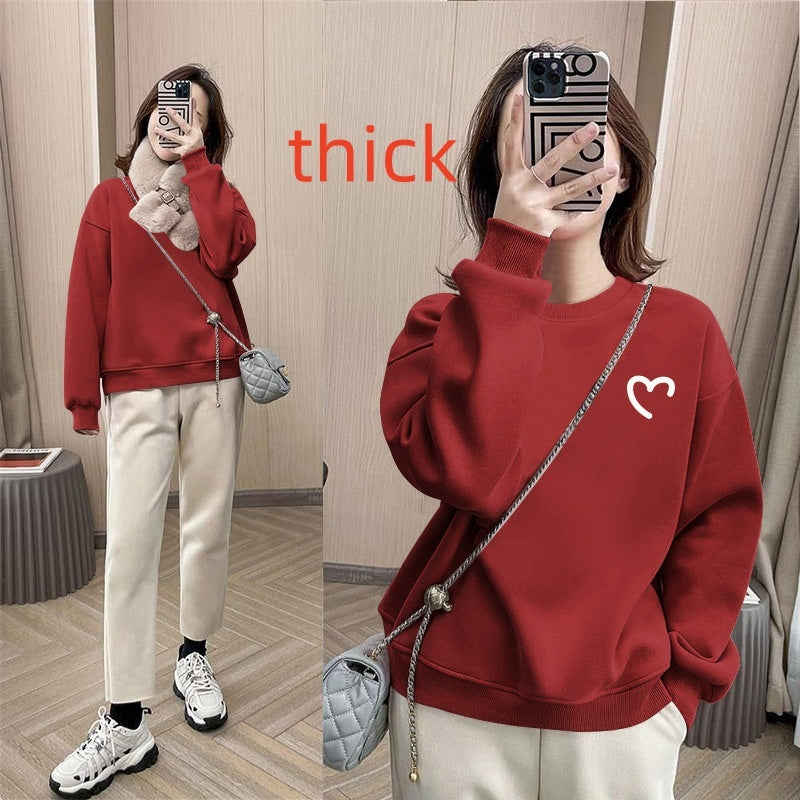 Осенне-зимний утолщенный безрукавный топ свободного кроя с длинными рукавами в европейском стиле