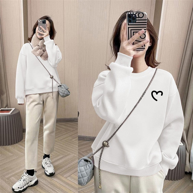 Осенне-зимний утолщенный безрукавный топ свободного кроя с длинными рукавами в европейском стиле