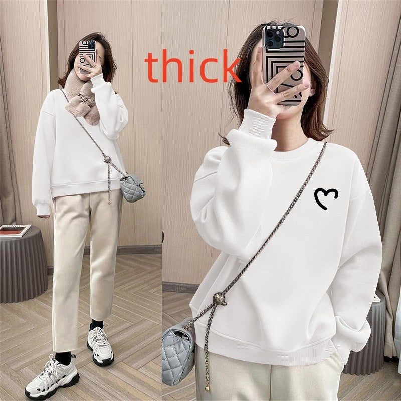 Осенне-зимний утолщенный безрукавный топ свободного кроя с длинными рукавами в европейском стиле