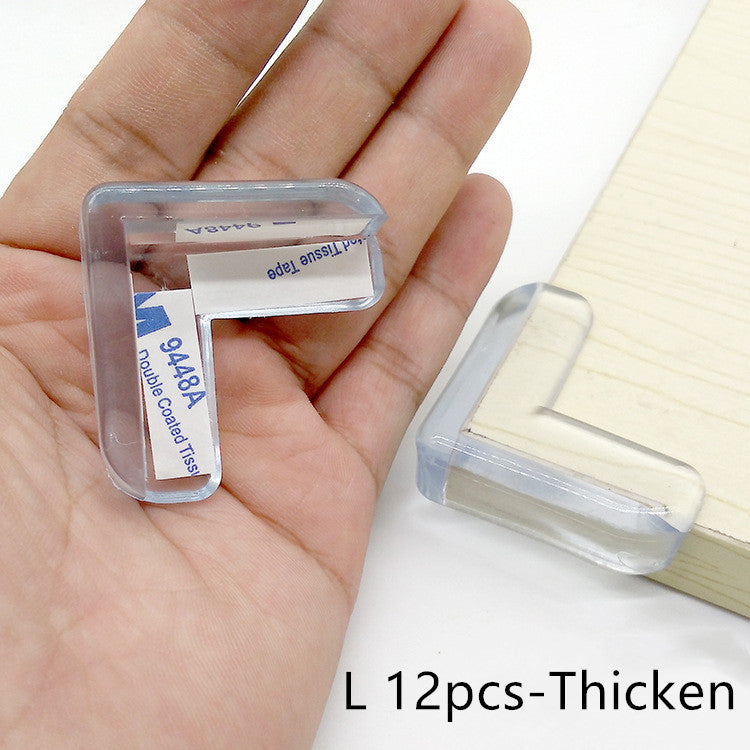 Защитная силиконовая накладка на уголок детского столика