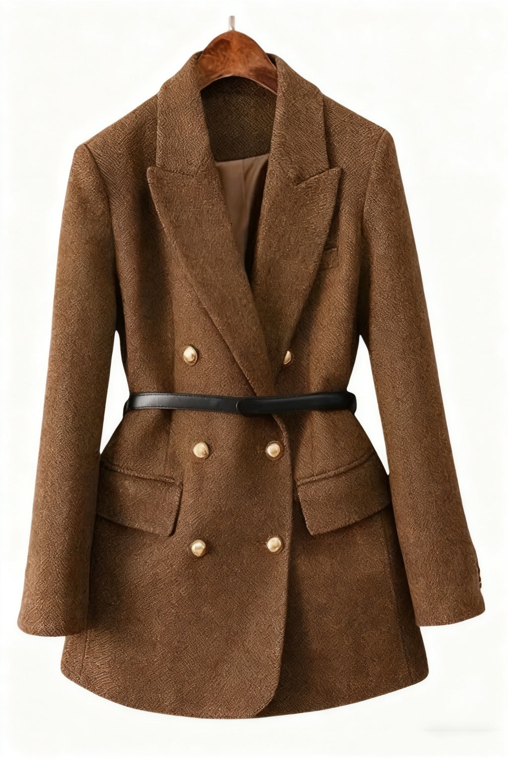 Улучшенная утепленная куртка из шерстяной ткани