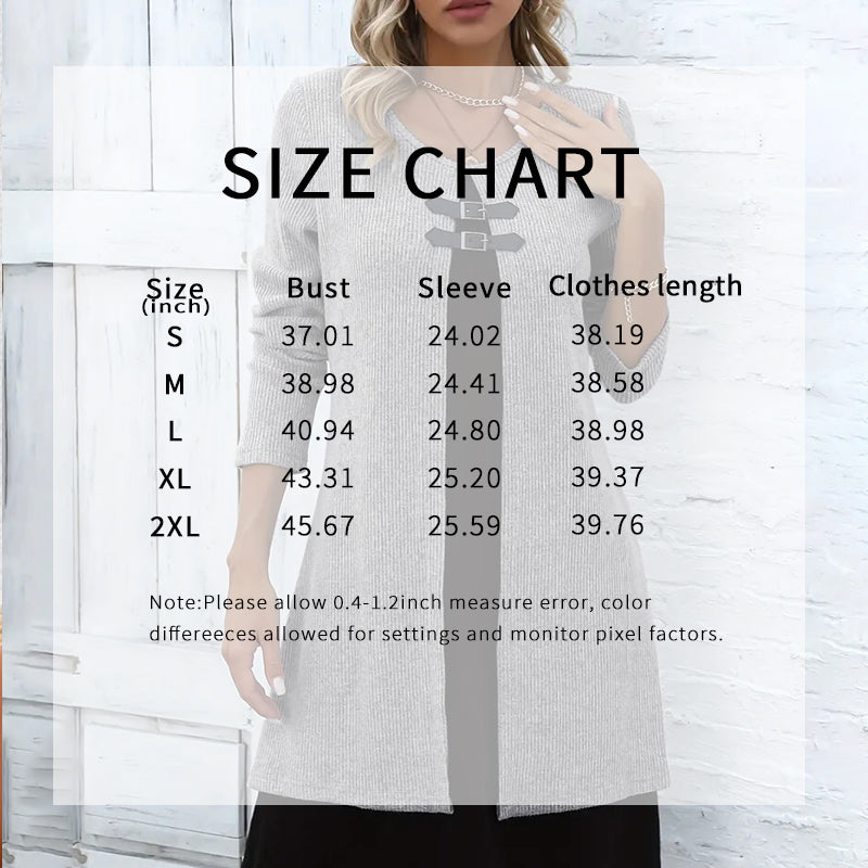 Women's Color-Block Midi Dress, Long Sleeve Faux Two-Piece Daily Dress