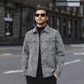 Men's Trendy Casual Streetwear Vintage American-style Leather Jacket
