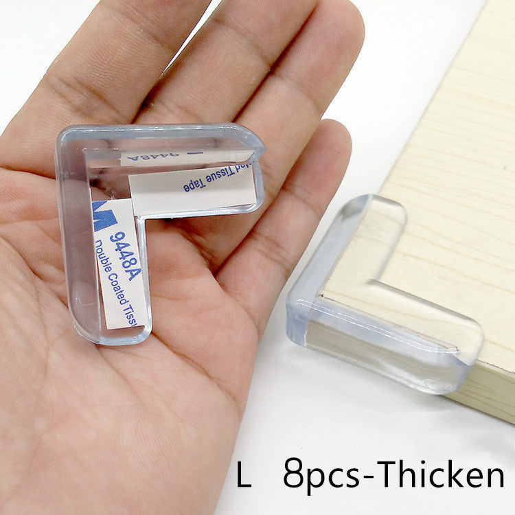 Защитная силиконовая накладка на уголок детского столика